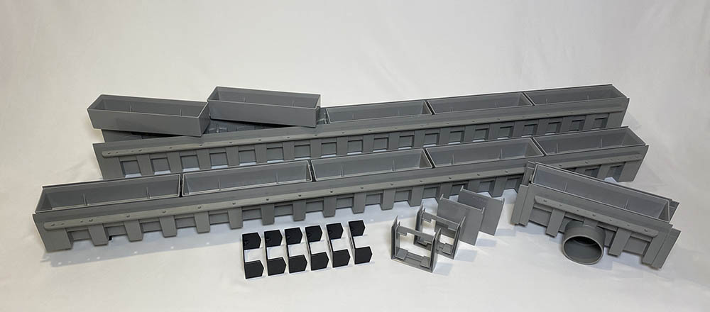 Pouralid Channel Drain System 132"