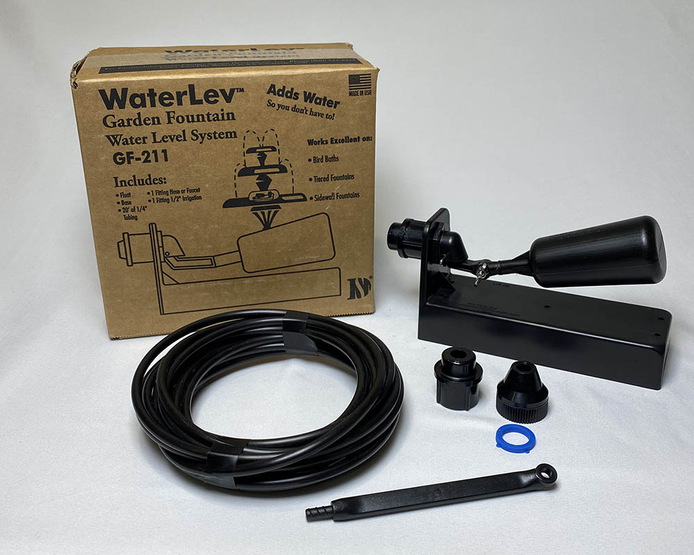 Garden Fountain Water Level System
