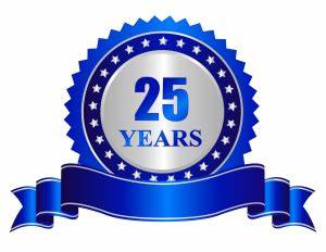 Its Our 25th Anniversary